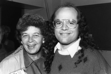 Rich and Shirley backstage at Radio City Music Hall in NYC.
A Prairie Home Companion’s First Annual Farewell show - 1988